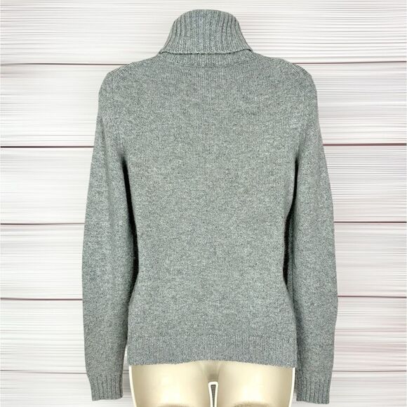 Collection Fifty Nine Cashmere Sweater Turtleneck Light Gray Women’s size S - Picture 8 of 10